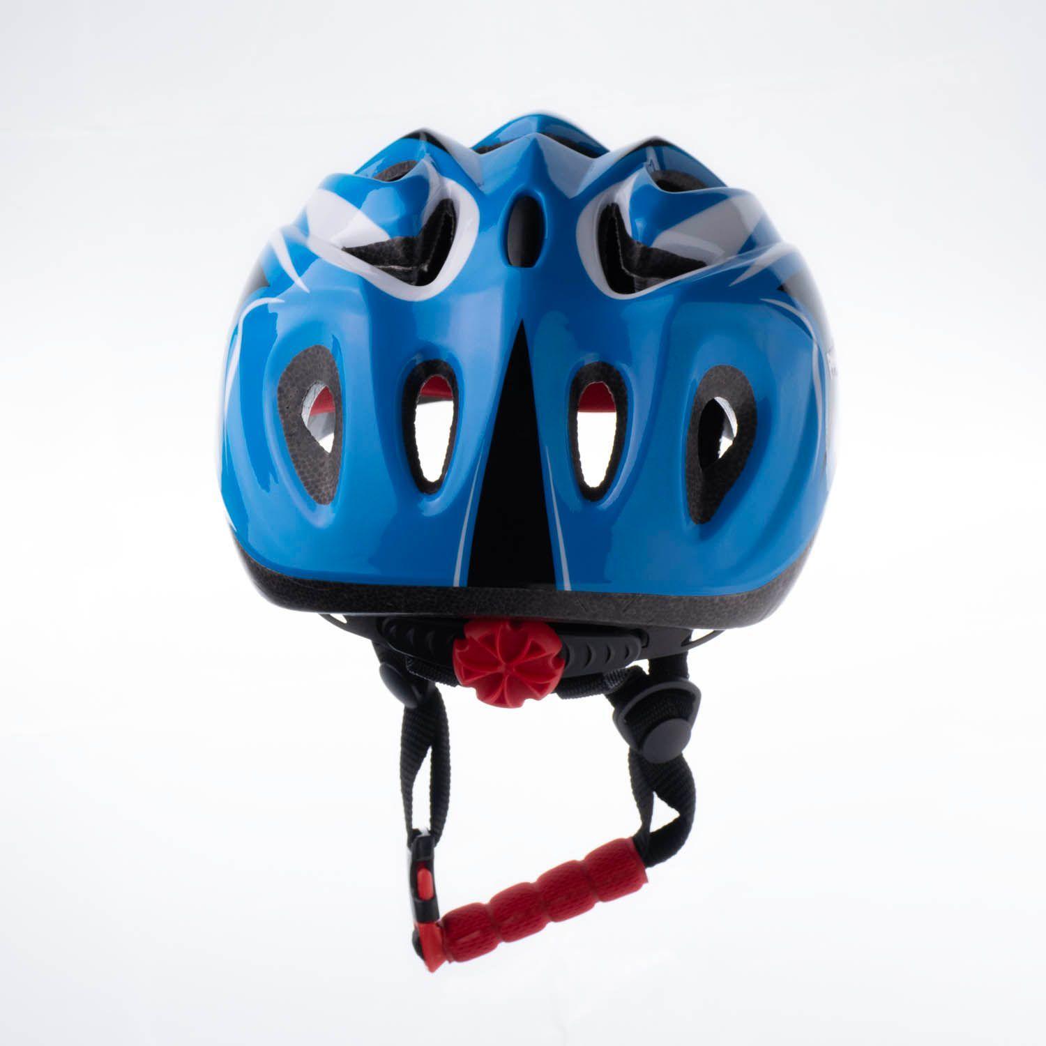 CASCO INFANTIL AZUL CON REGULACION POWERBIKE-2