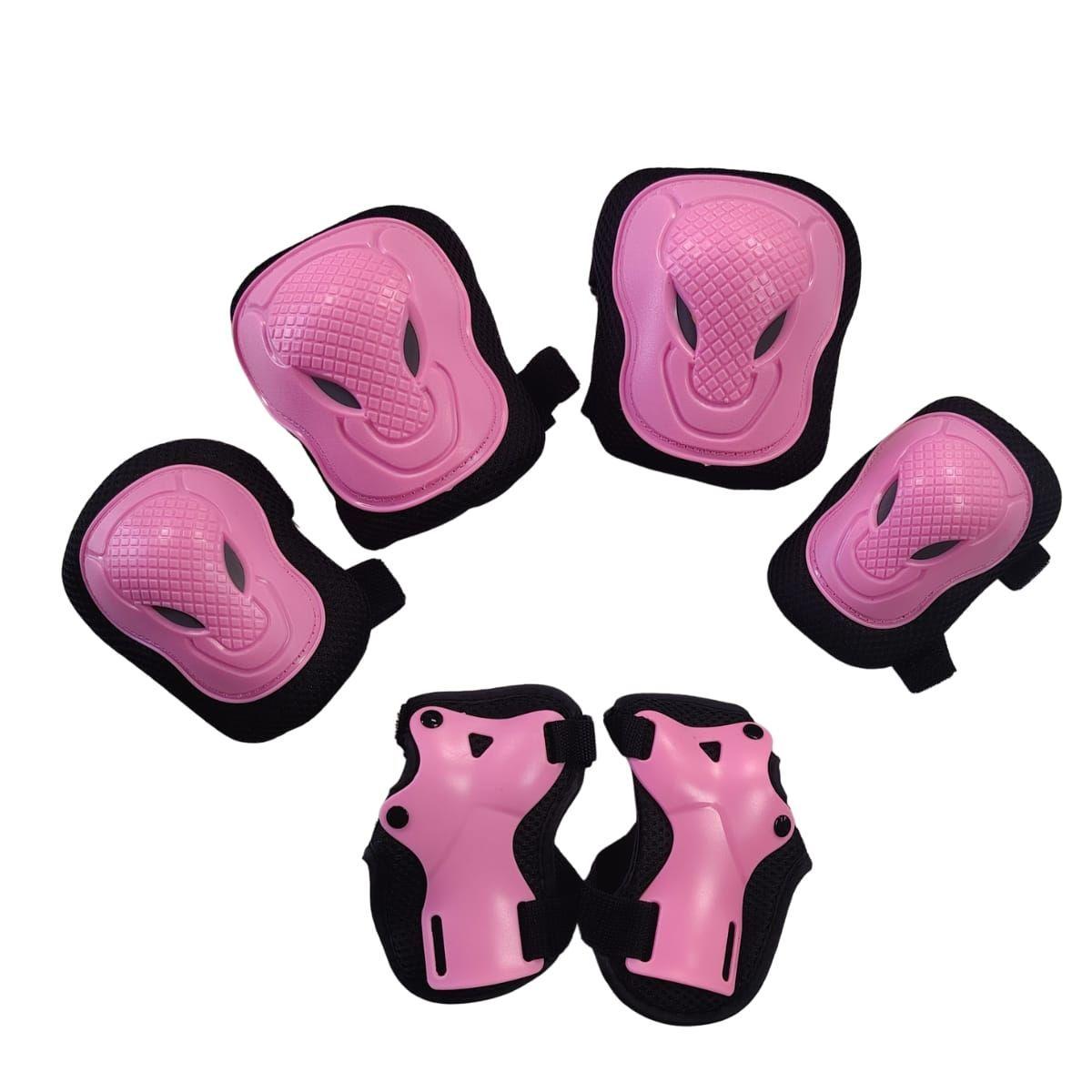 SET DE PRITECCIONES ROSADO POWERBIKE-5