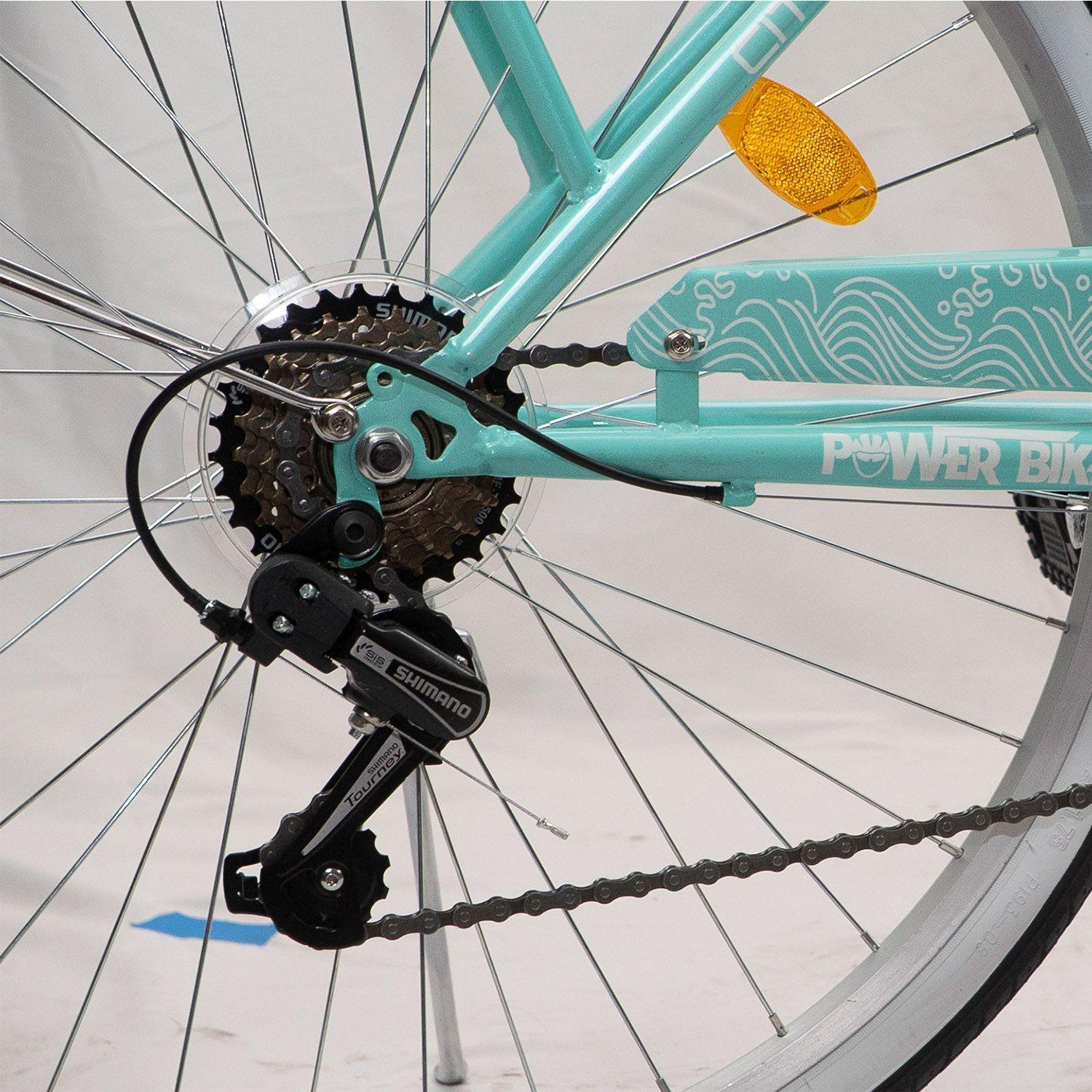BICICLETA ARO 26 PASEO CON CAMBIO POWERBIKE-4