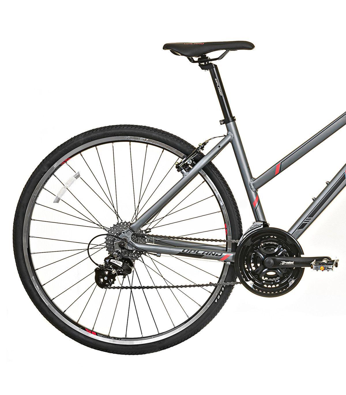 BICICLETA UPLAND ARO 700 HIBRIDA MUJER LS380 GRIS-2