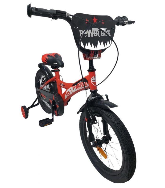 BICICLETA 16 NIÑO ROJA POWERBIKE-2