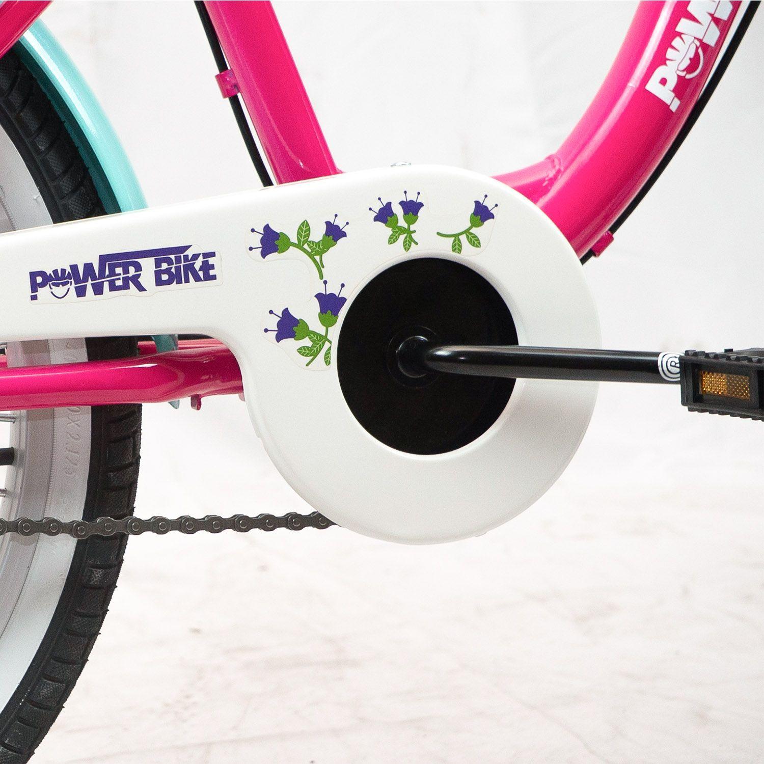 BICICLETA ARO 20 PASEO FUCSIA POWERBIKE-5