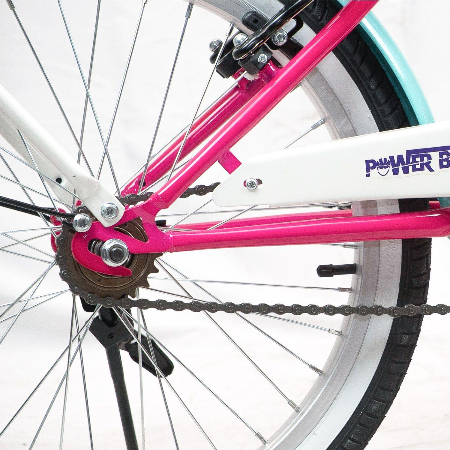 BICICLETA ARO 20 PASEO FUCSIA POWERBIKE-6