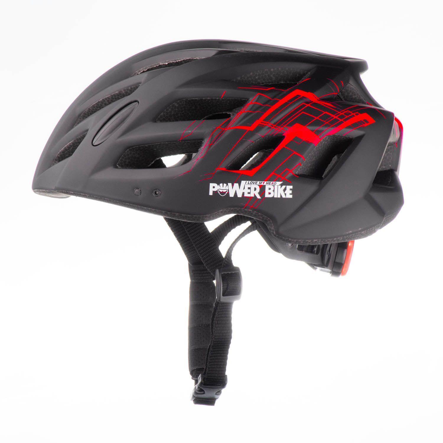 CASCO DEPORTIVO CON REGULACION POWERBIKE-0
