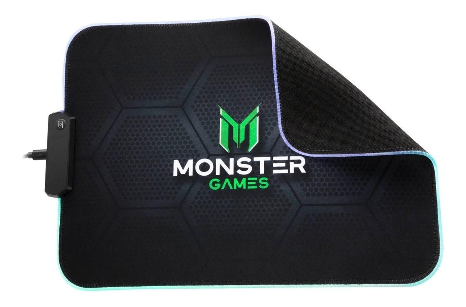 Mouse Pad Monster Gamer Pa351 Speed (35x25cm) Iluminado 3 Co-2