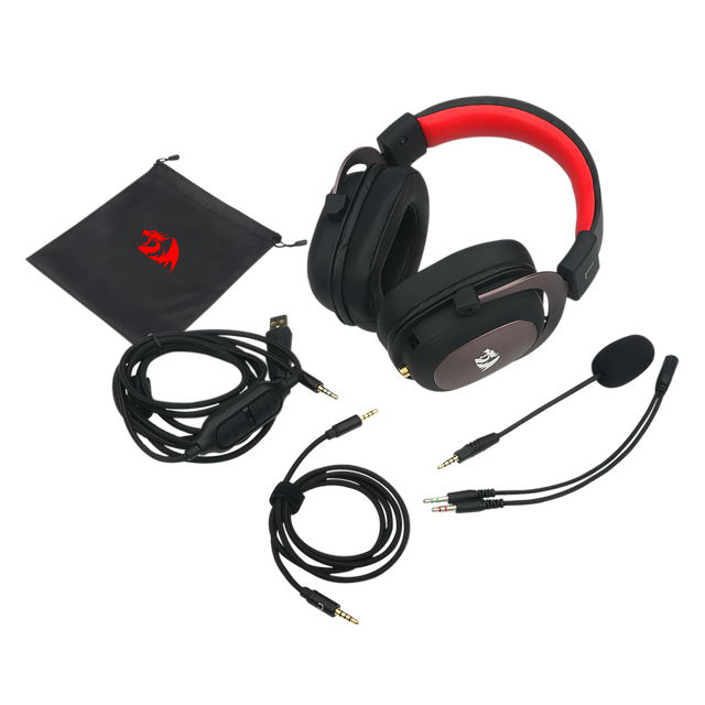 Audífono Gamer Redragon Zeus 2 Negro-4