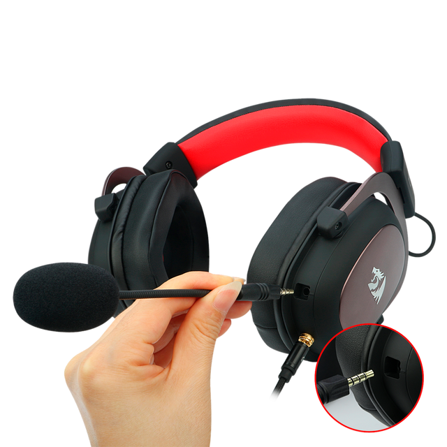 Audífono Gamer Redragon Zeus 2 Negro-3
