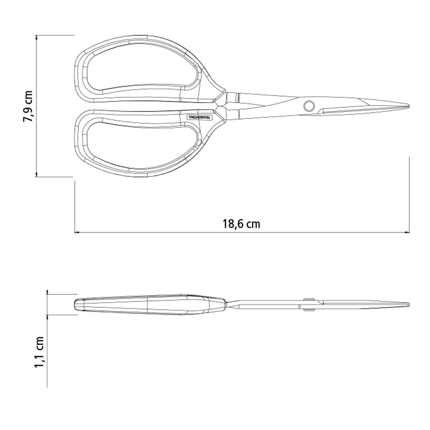 Tijera Para Frutas Con Láminas De Acero Inox Tramontina-1