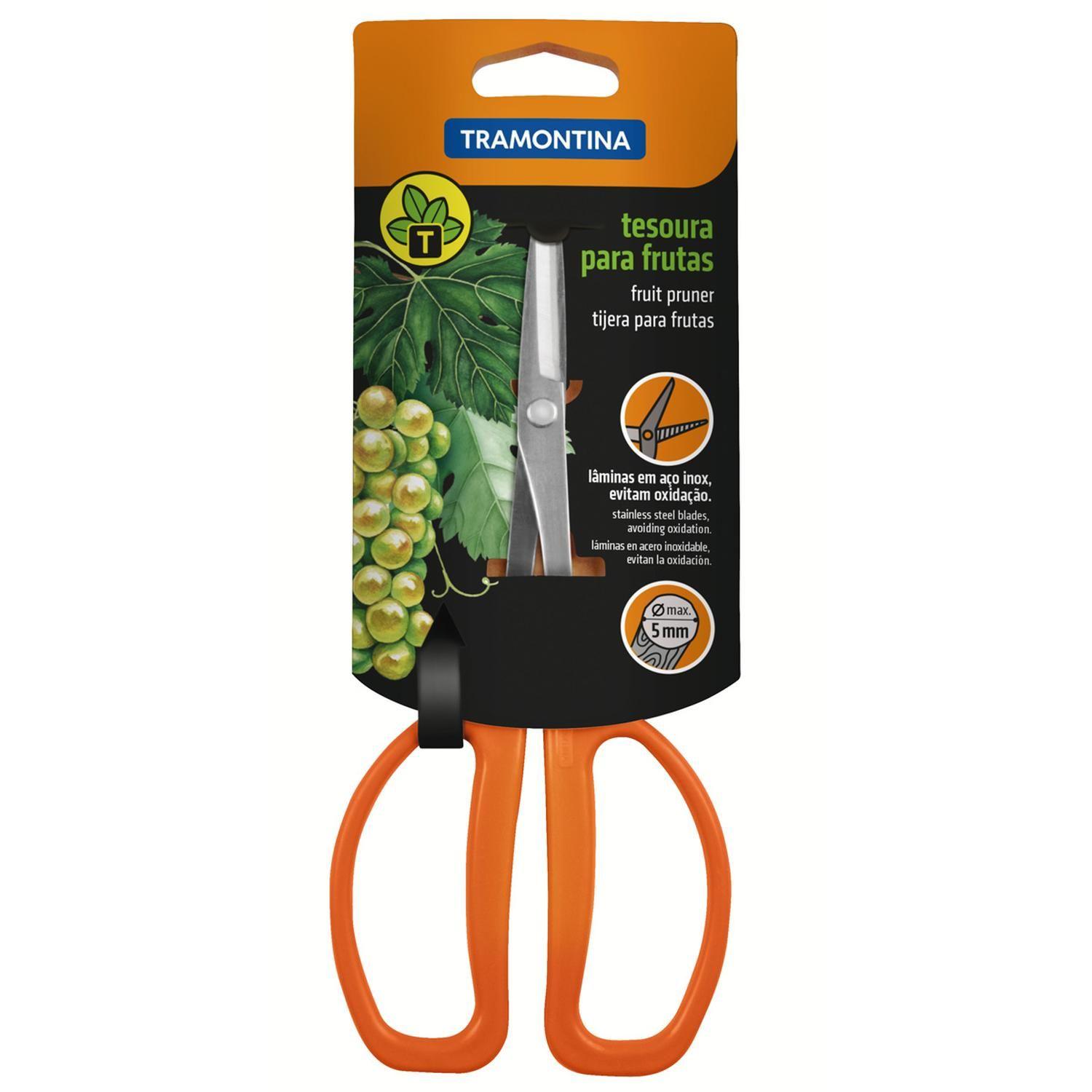 Tijera Para Frutas Con Láminas De Acero Inox Tramontina-3