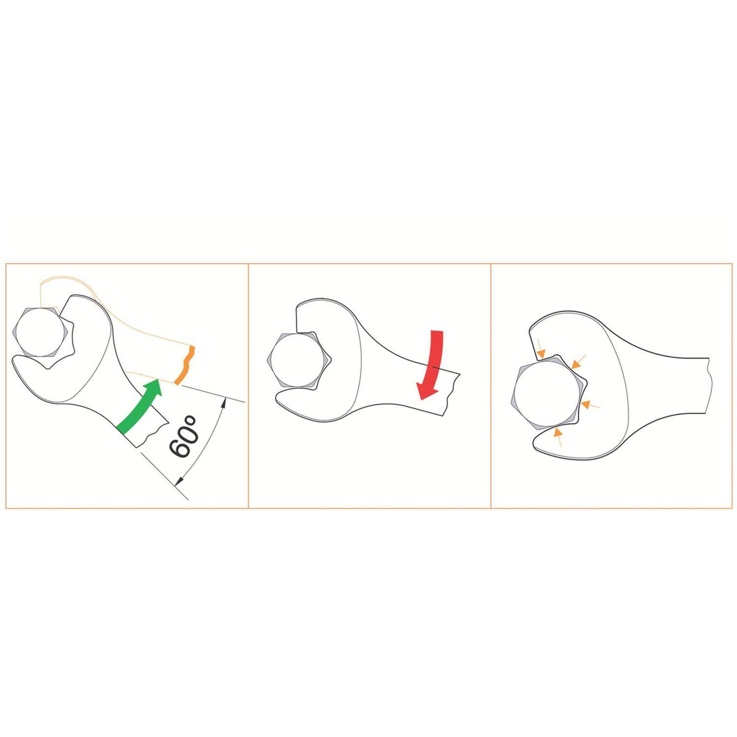 Juego De Llaves Combinadas - Chicharra 13 Piezas Tramontina Pro-2