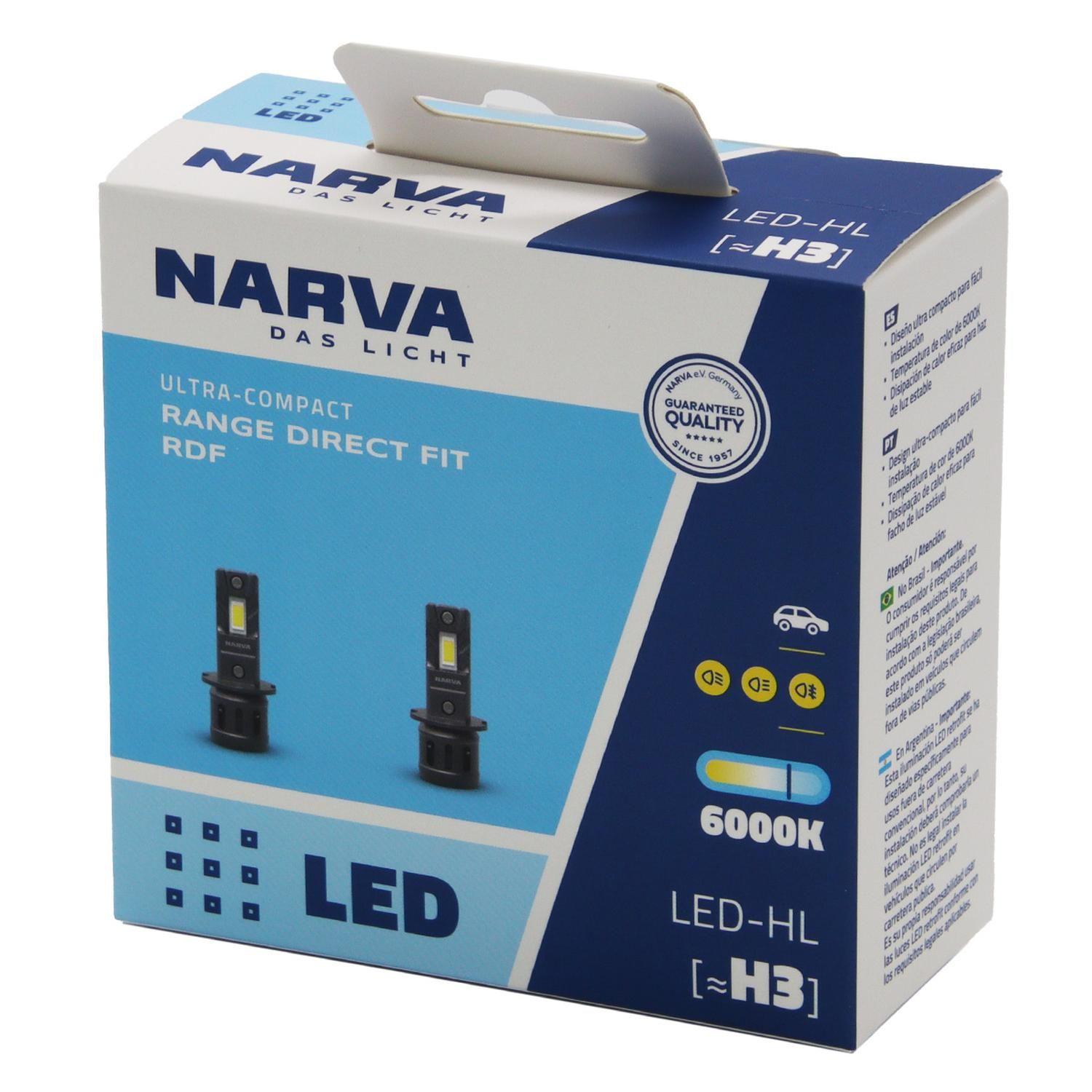 AMPOLLETA LED H3 12V 13W RDF COMPACTA NARVA-2