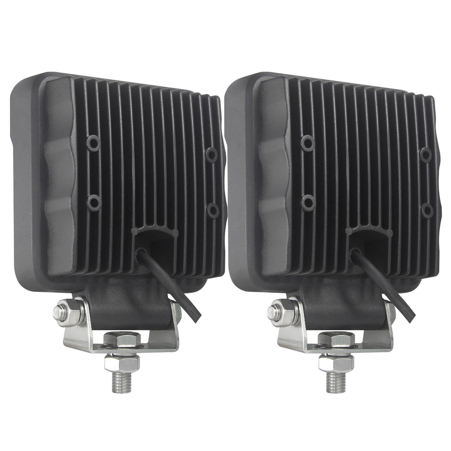 Luz Farol de Trabajo 16 Led Hella Largo Alcance Camion (Par)-2