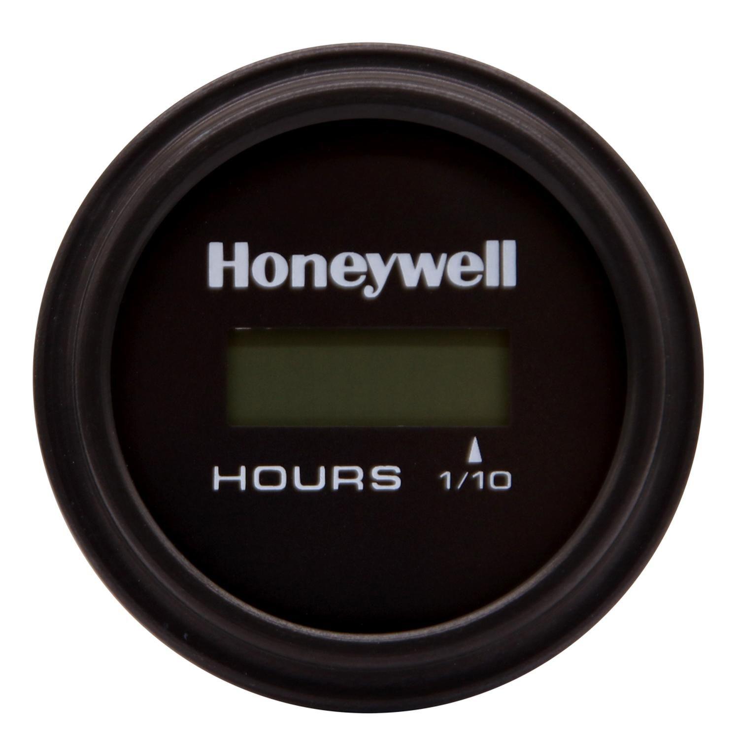 Horómetro Lcd Redondo 57Mm Diámetro Embutido 9-64V 2 Pines IP66-0