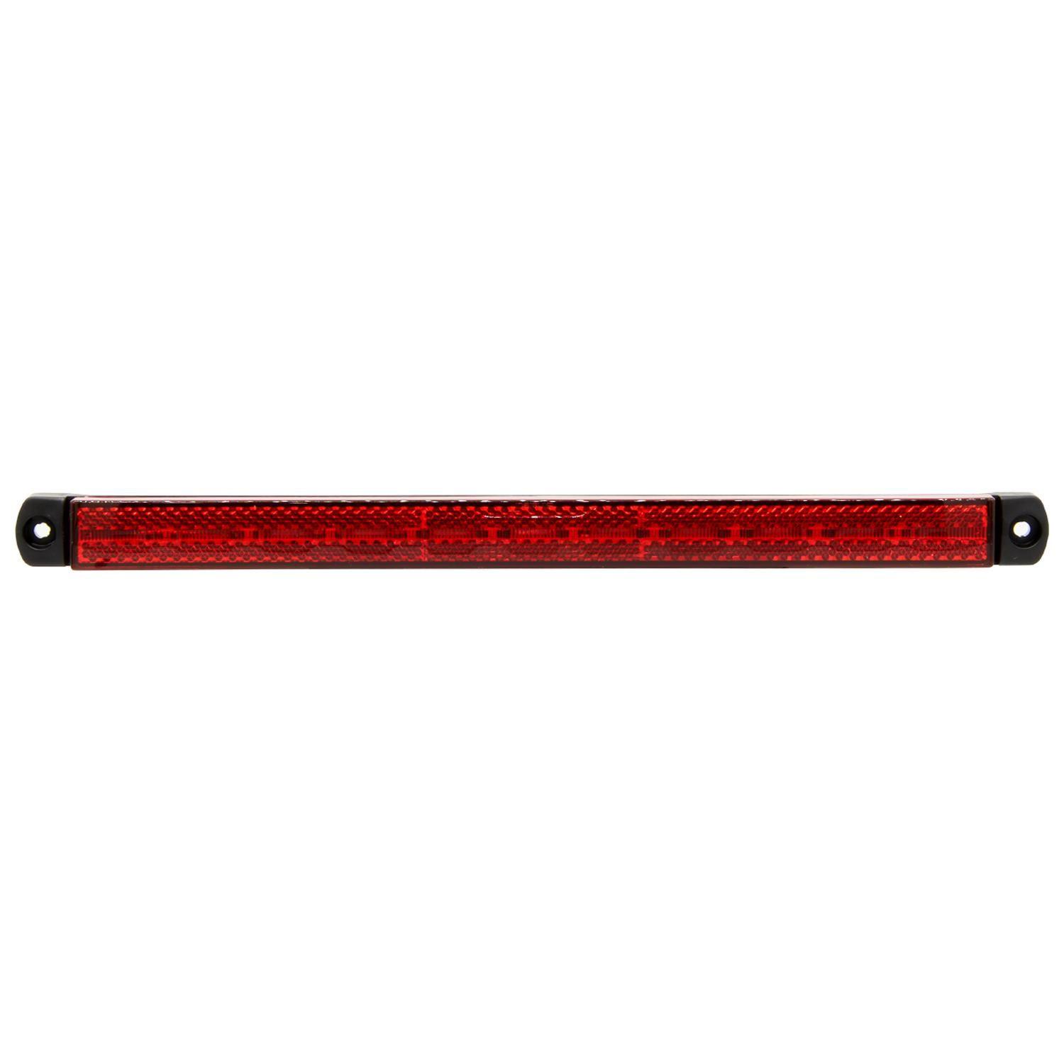 Faro Posicion Led Con Reflectanteor 30Cm Alargado Bivoltaje Rojo-0