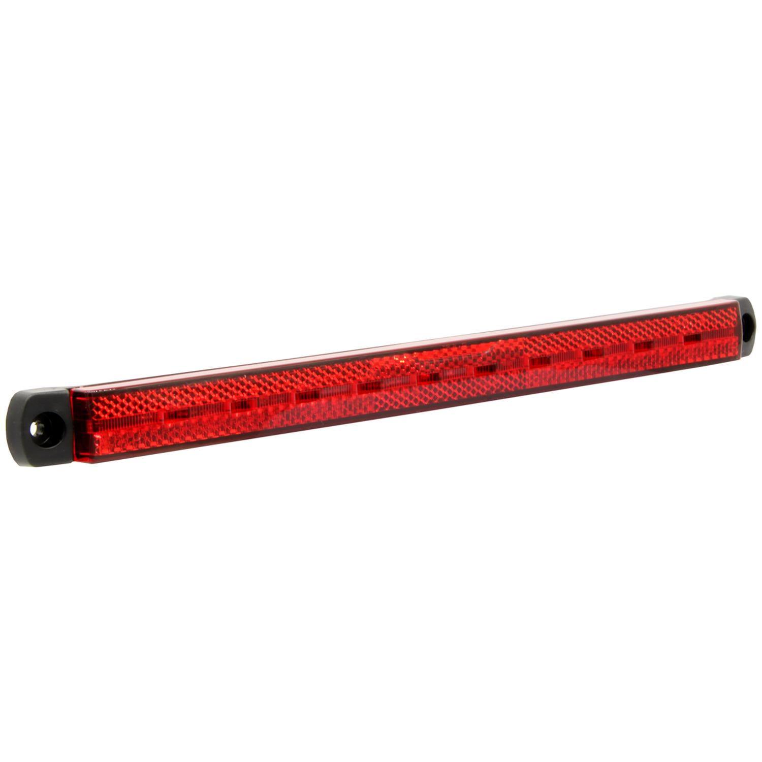 Faro Posicion Led Con Reflectanteor 30Cm Alargado Bivoltaje Rojo-1