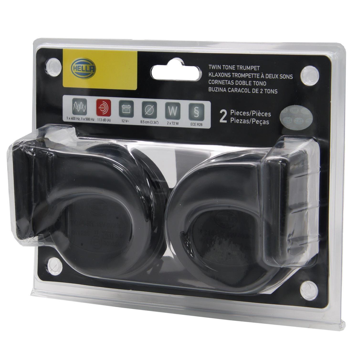 Bocina Caracol 12v 72w 500hz 113db  (Par)-3