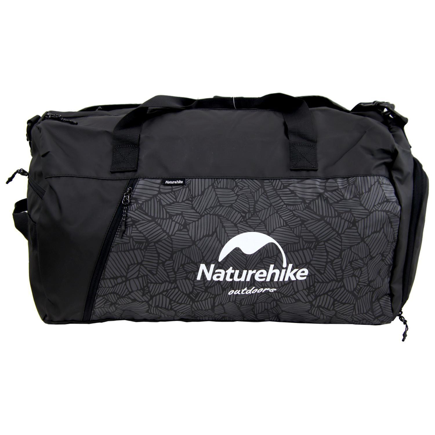 Bolso Gym Con Separación Humedad Negro L-0