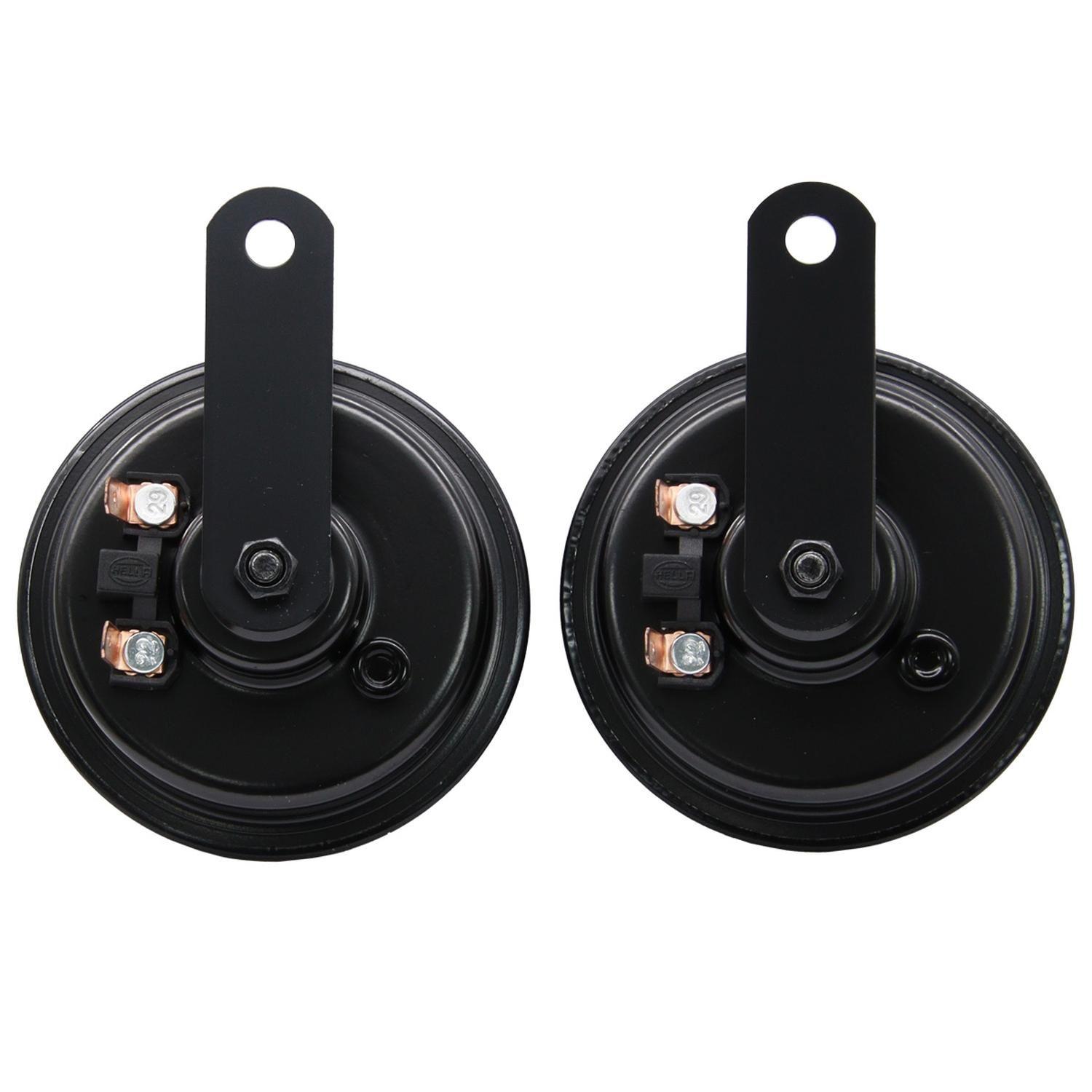 Bocina Tipo Plato 12V 2X60W 335/435Hz Universal (Par)-2
