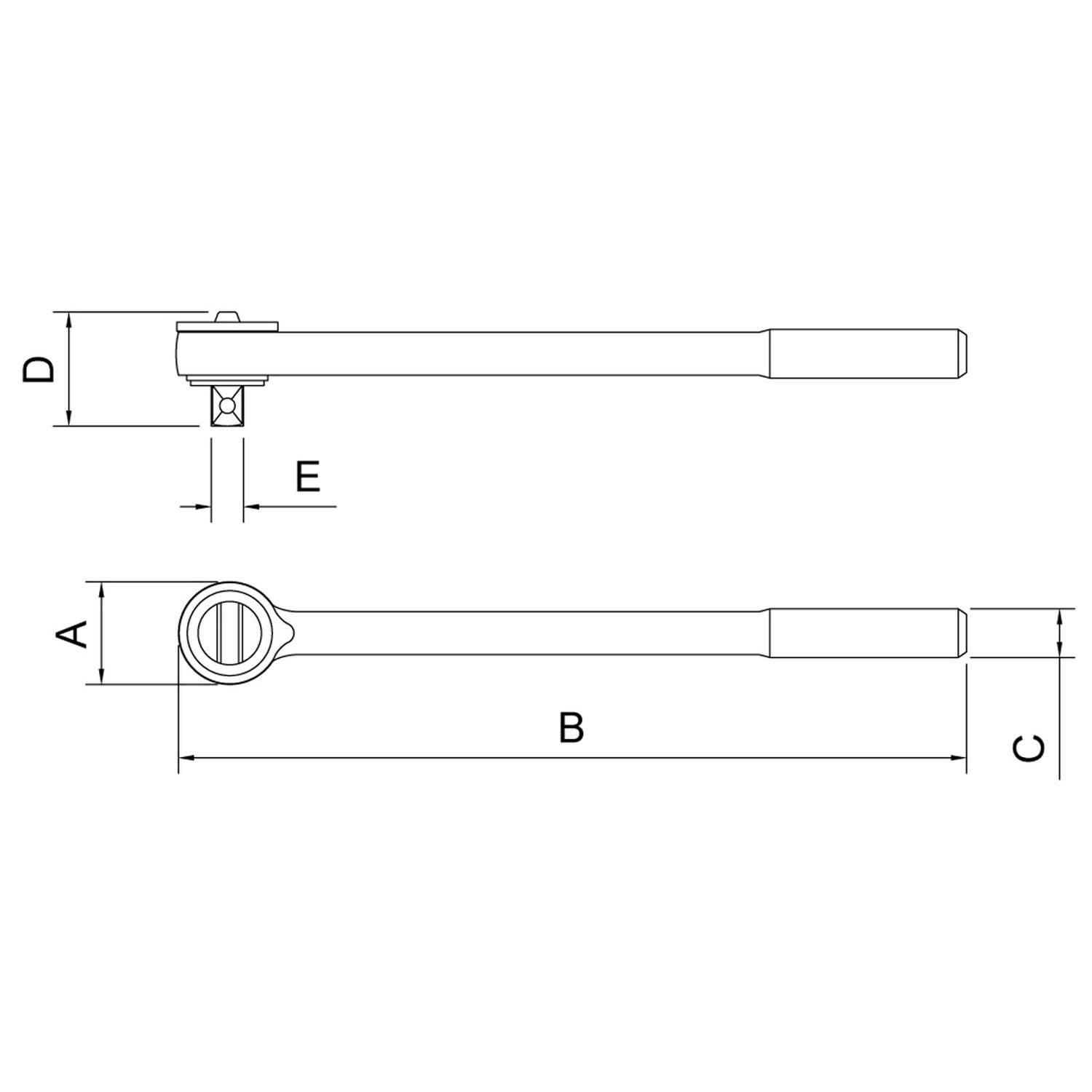 Llave Chicharra Encastre De 3/4 Tramontina Pro-1