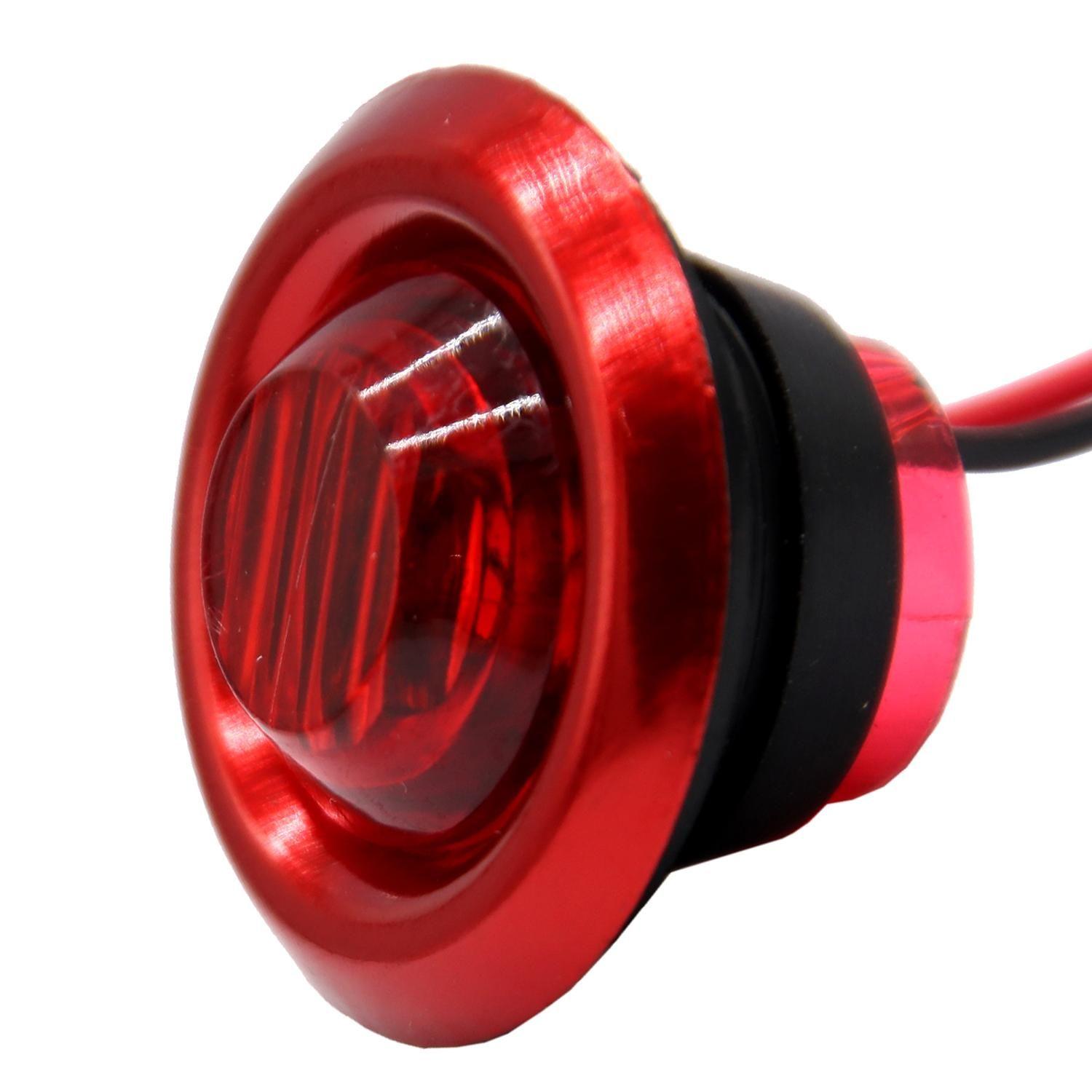 Farol Micro Led 0.8 Plgs 10-30V 1Led Rojo-1