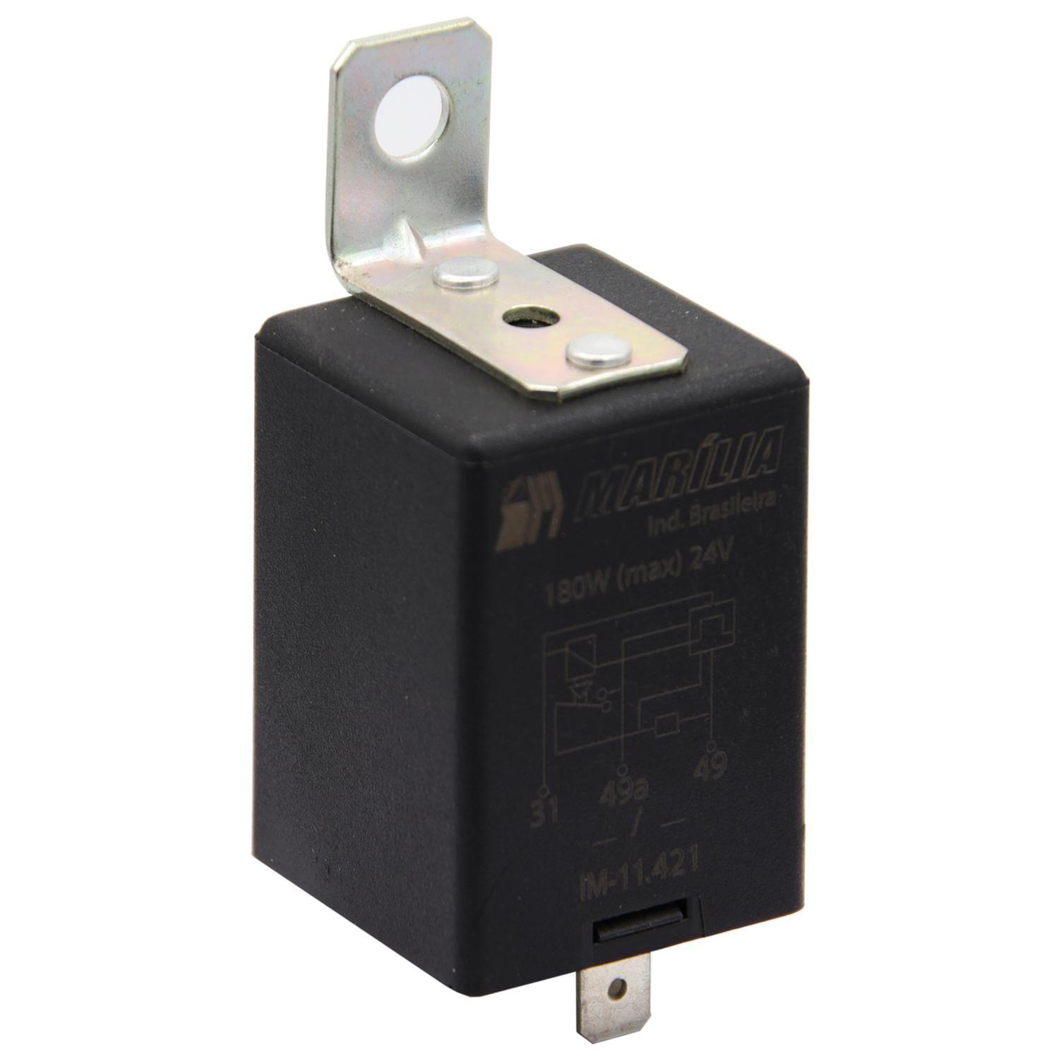 Relay Intermitente 3 Patas 21W 24V Buses Camiones 180W-0