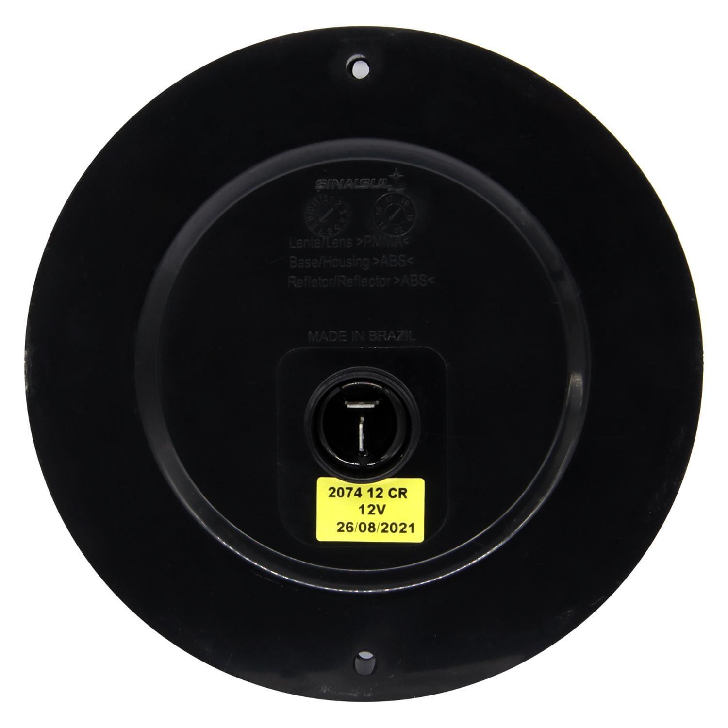 Faro Trasero Bus Marcopolo Busscar Ciferal 155Mm Cristal 12V-2