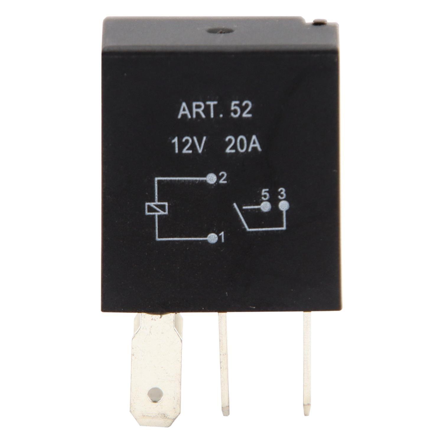 Micro Relay 12V 20A 4P-0