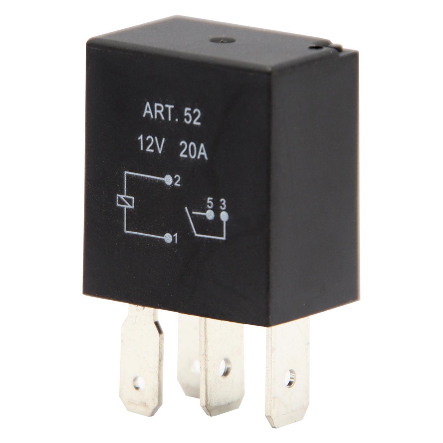 Micro Relay 12V 20A 4P-1