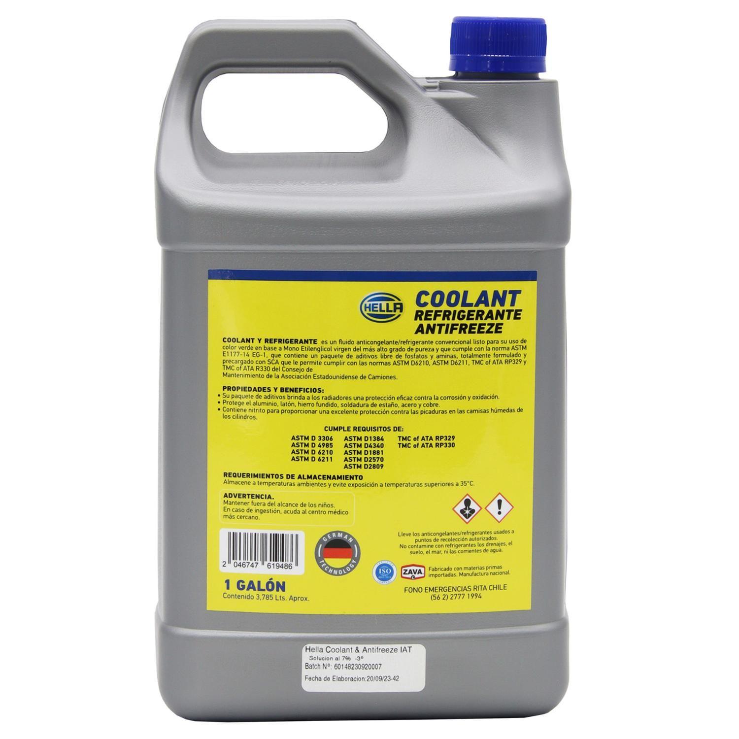 Coolant Antifreeze -3°C Galon 3.8Lts-2
