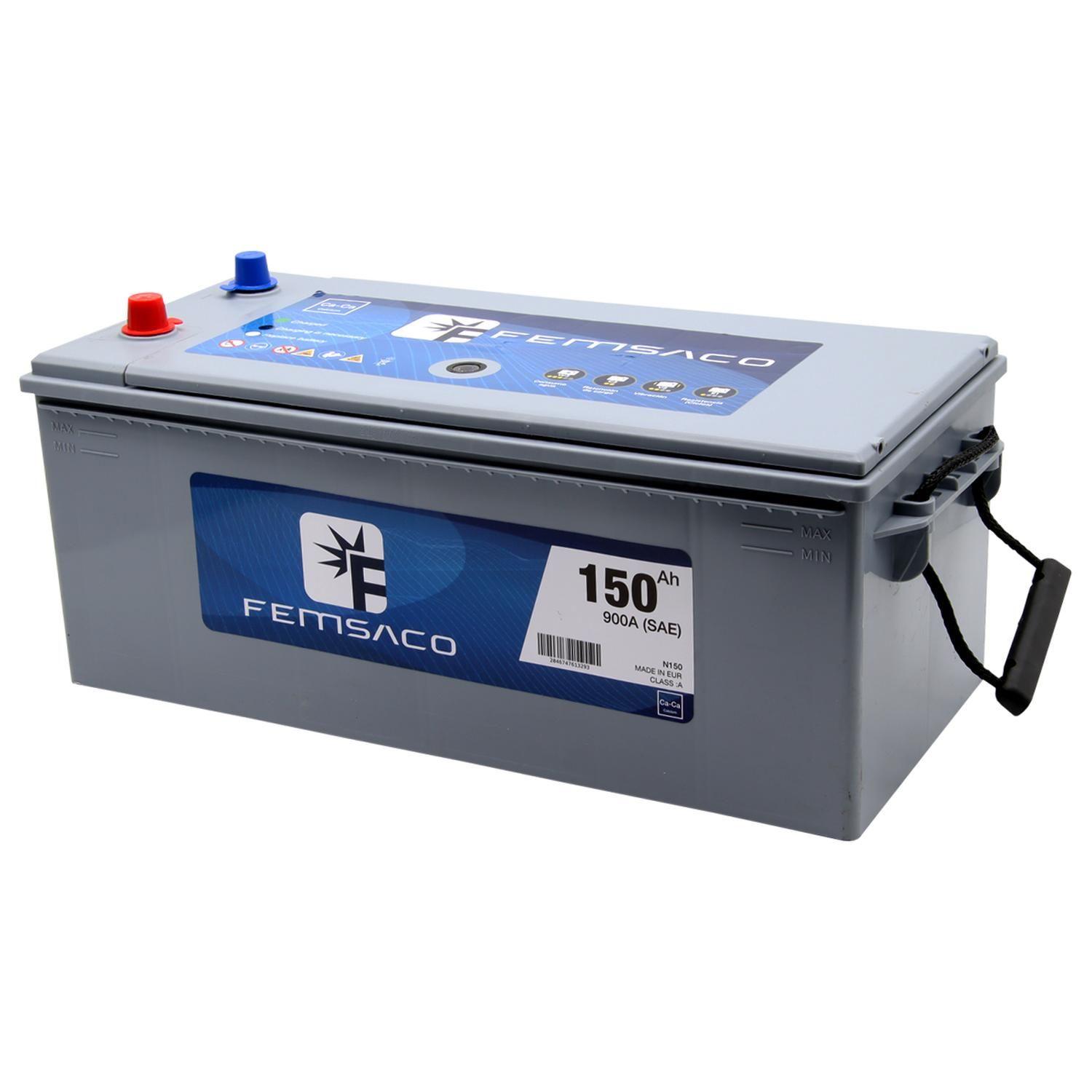 Bateria Femsaco 150Ah Positivo Derecho Normal 900 CCA-1