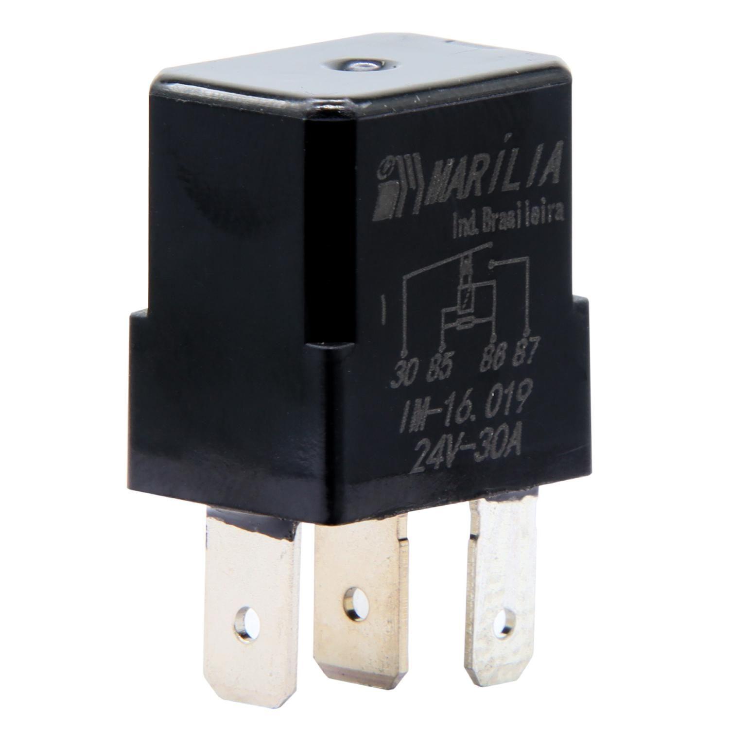 Mini Relay 30A 24V 4 Terminales Resistencia 4,5 X 6,0 Camiones 2R29552291-0