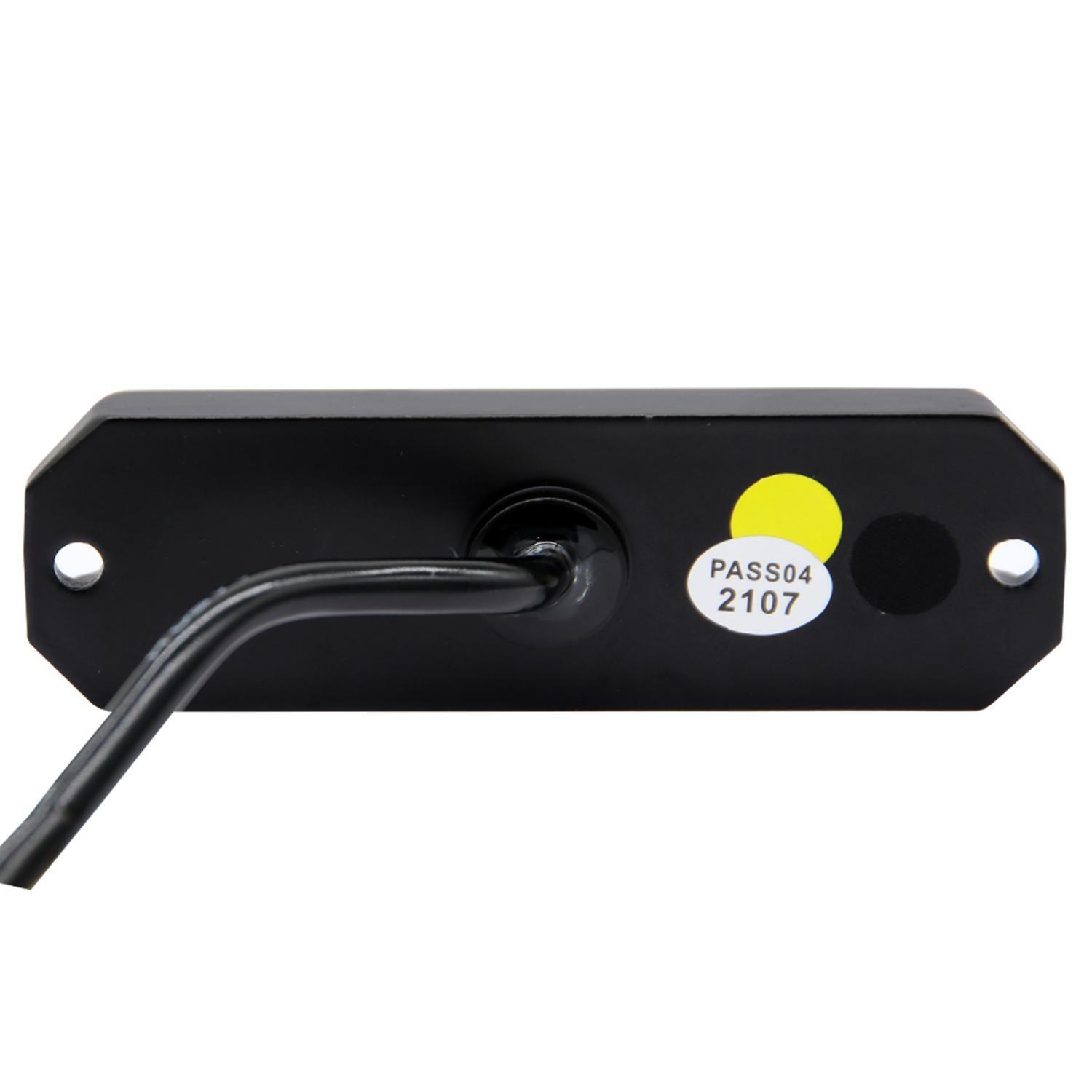 Barra Destellante 26 Patrones 96Mm 9V30V Base Aluminio Pc Transparente Ip67 4Led Verde-2
