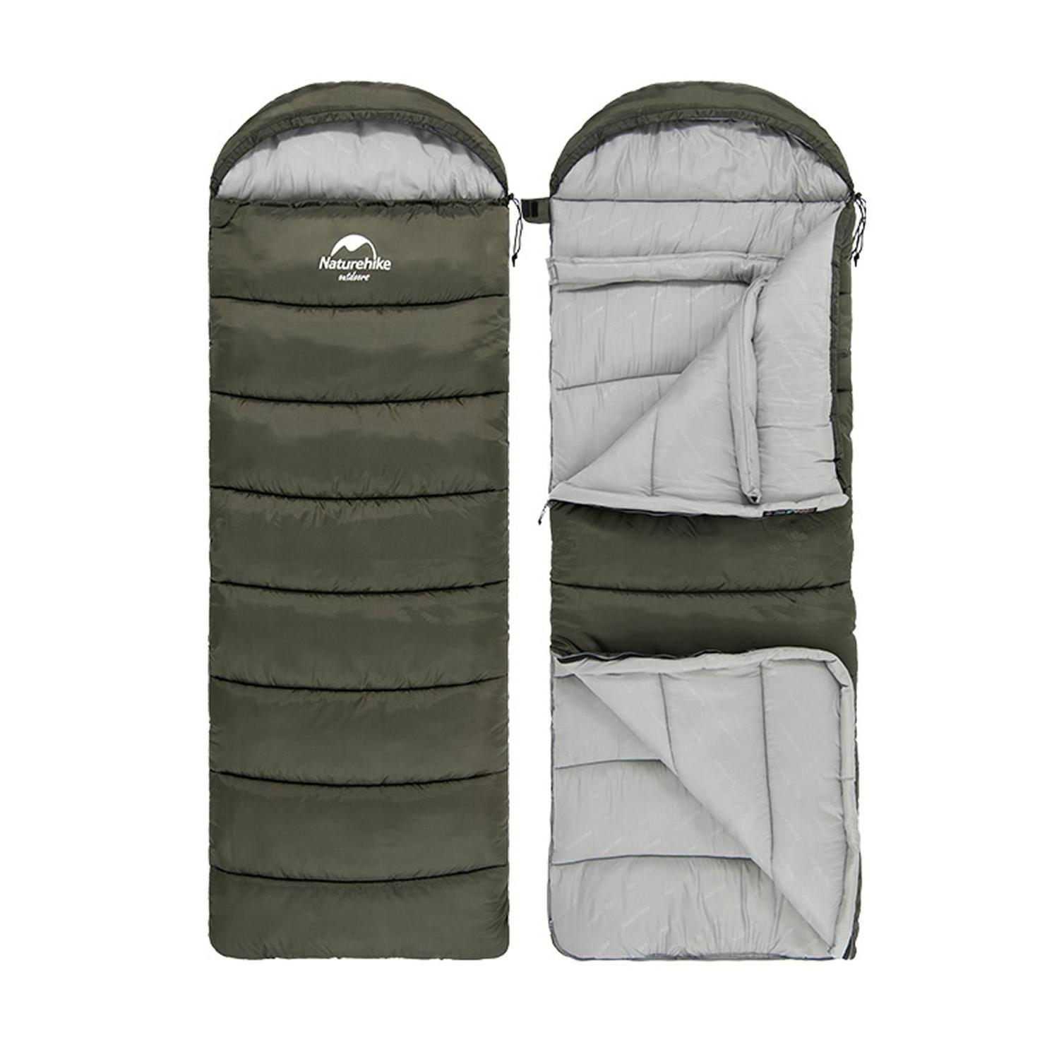 Saco De Dormir Impermeable De Algodon Con Capucha-0