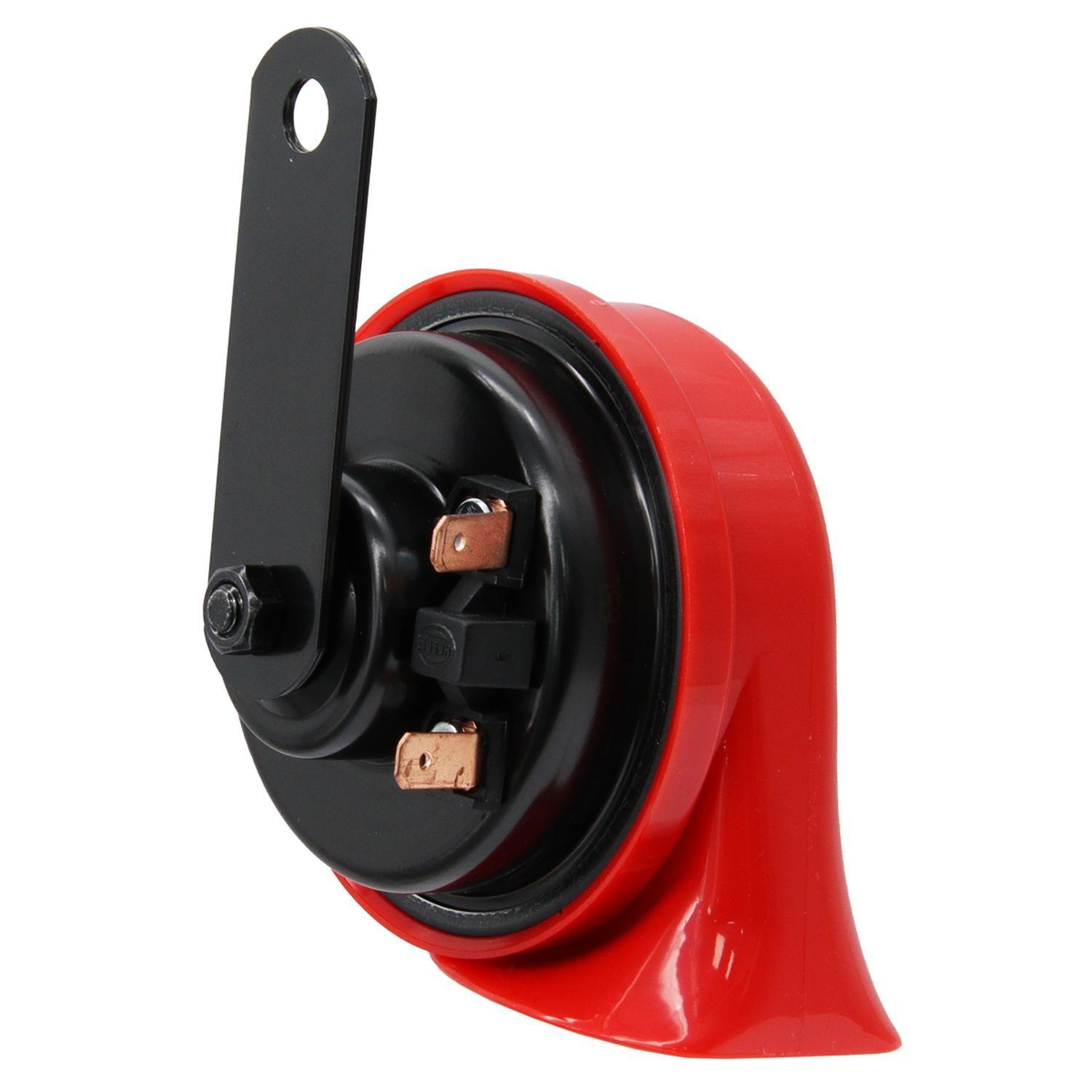 Bocina Hella Caracol Roja  Alto Y Bajo 12V 72W 110Db (Par)-2