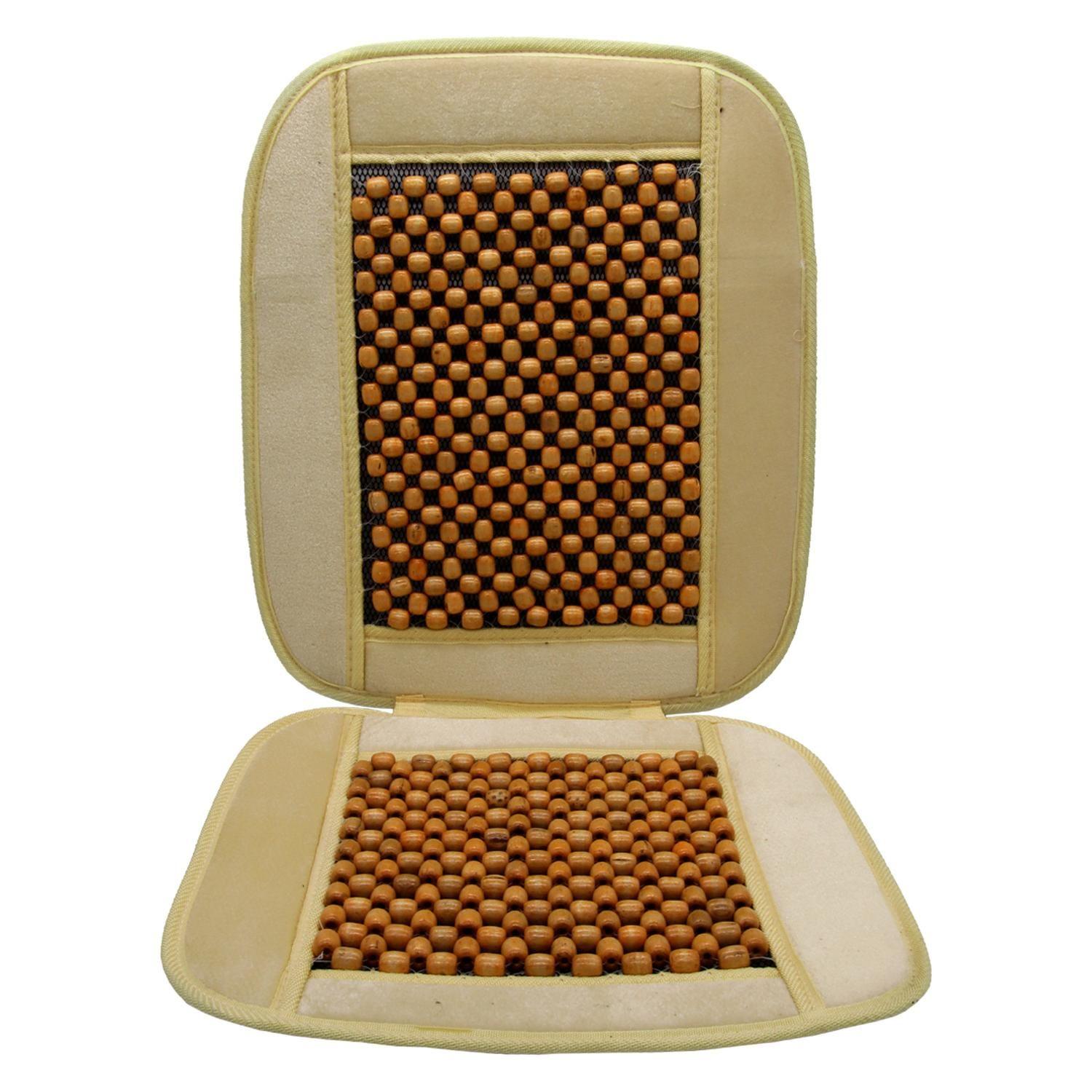 Funda Cubre Asiento Fresco Felpa/Madera (Individual)-0