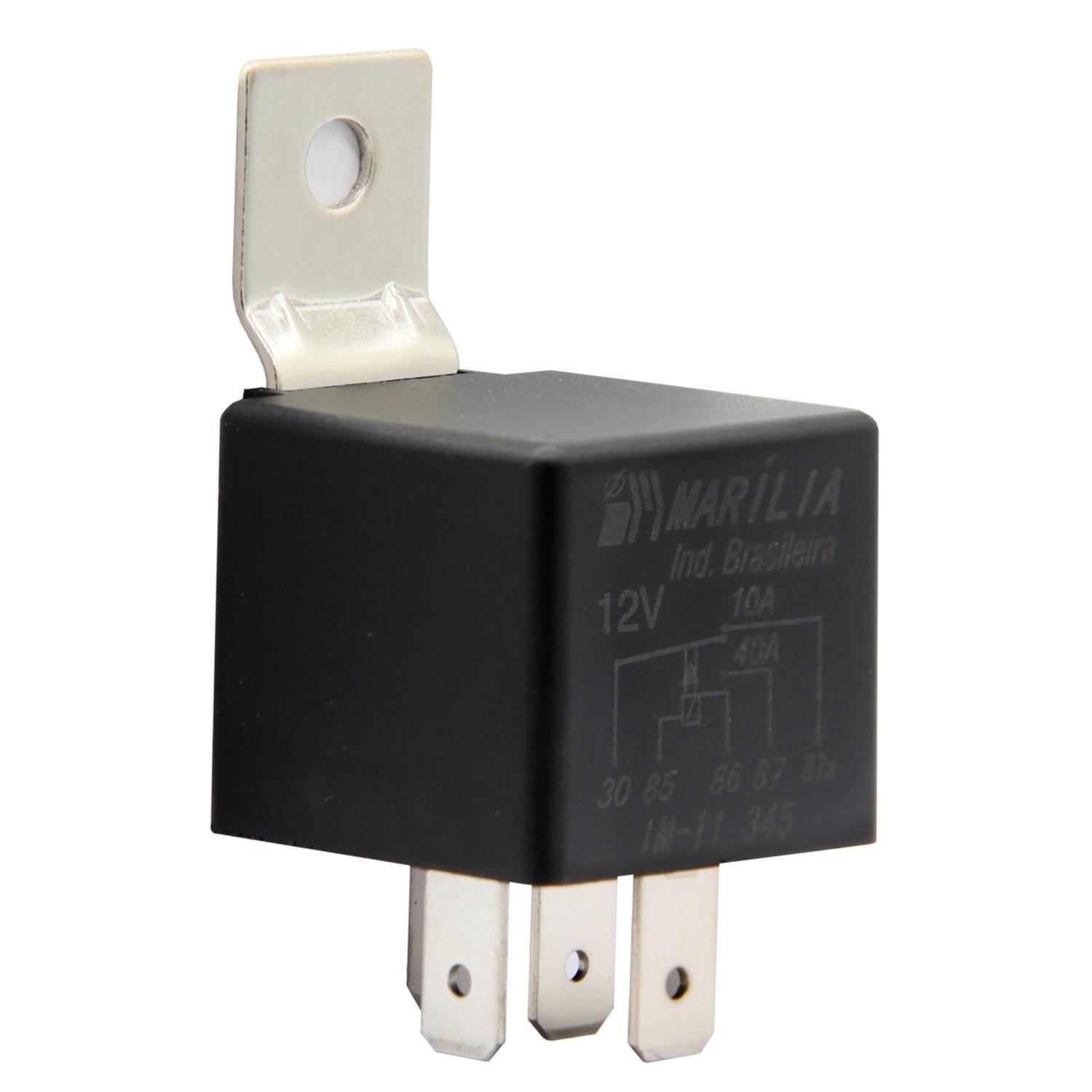 Relay Inversor Auxiliar 1040A - 12V 5 Terminales Nf Na 46451295-0