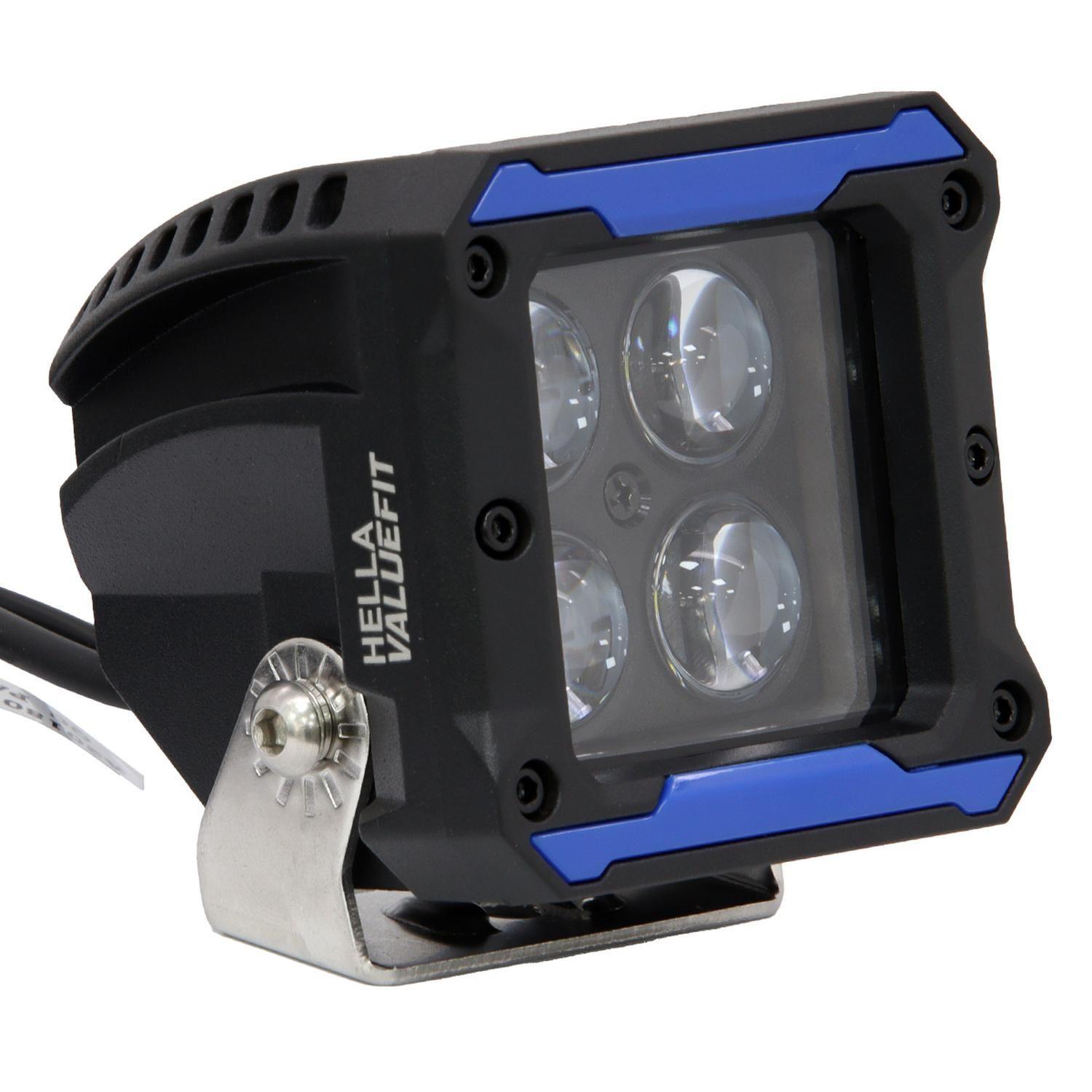 Kit Farol 4Led 10-30V 410Lum 6000K 12.8W Spot Beam Hvf-2