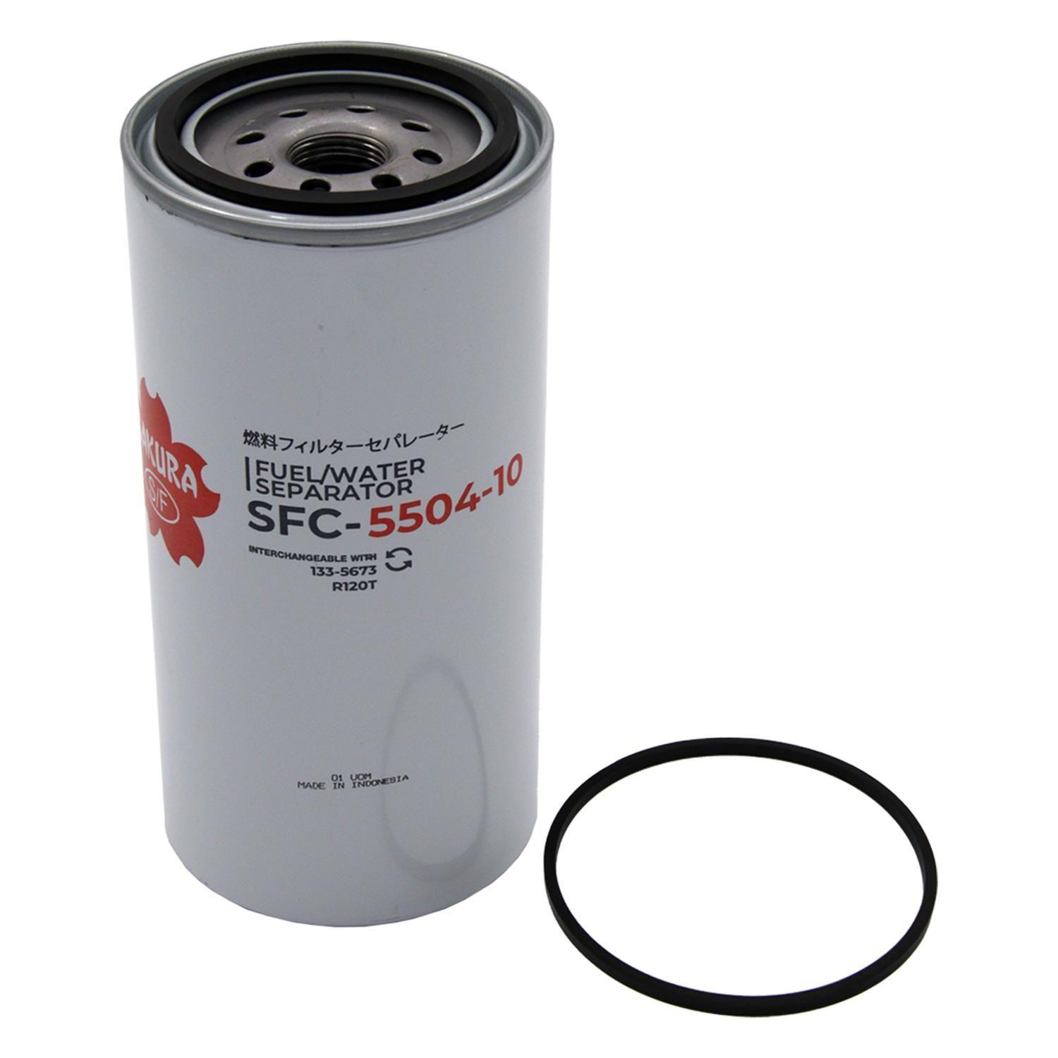 Filtro Combustible Decantador Agua Cat Nissan Isuzu Sany-0