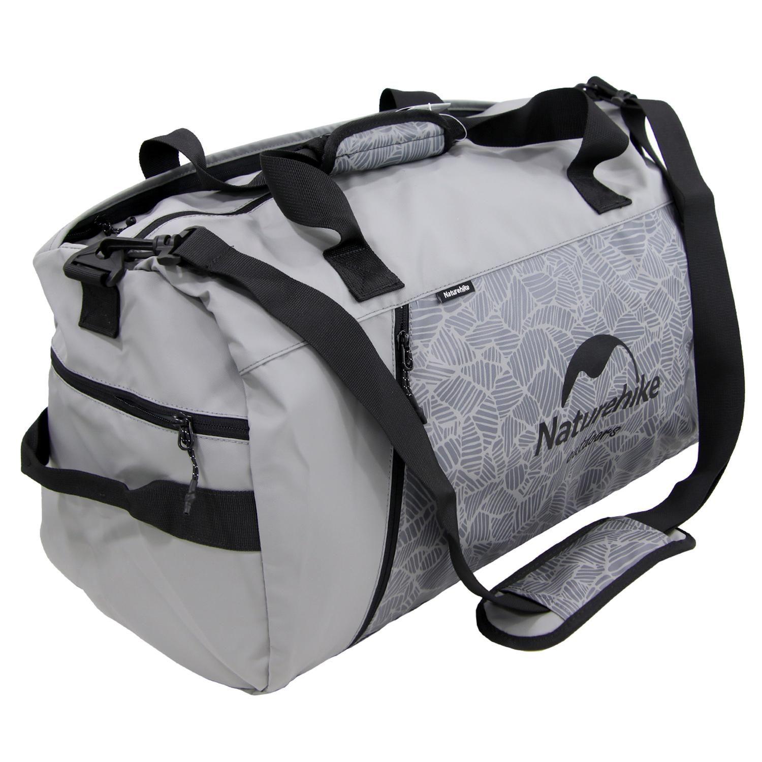 Mochila Gym Separacion Humedad Gris L-1