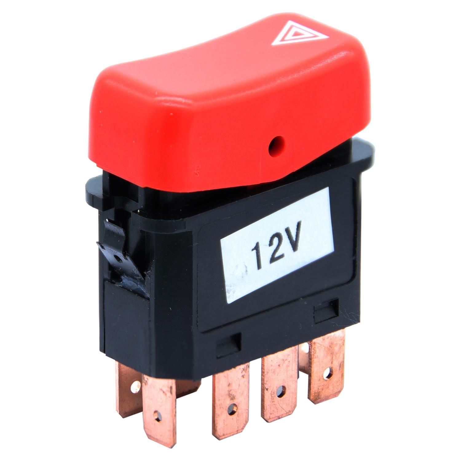 Interruptor Emergencia 12V 8 Patas Buses/Camiones Mb 88>98 (Mb A6885457124, Agrale:6007011322004, Ma-0