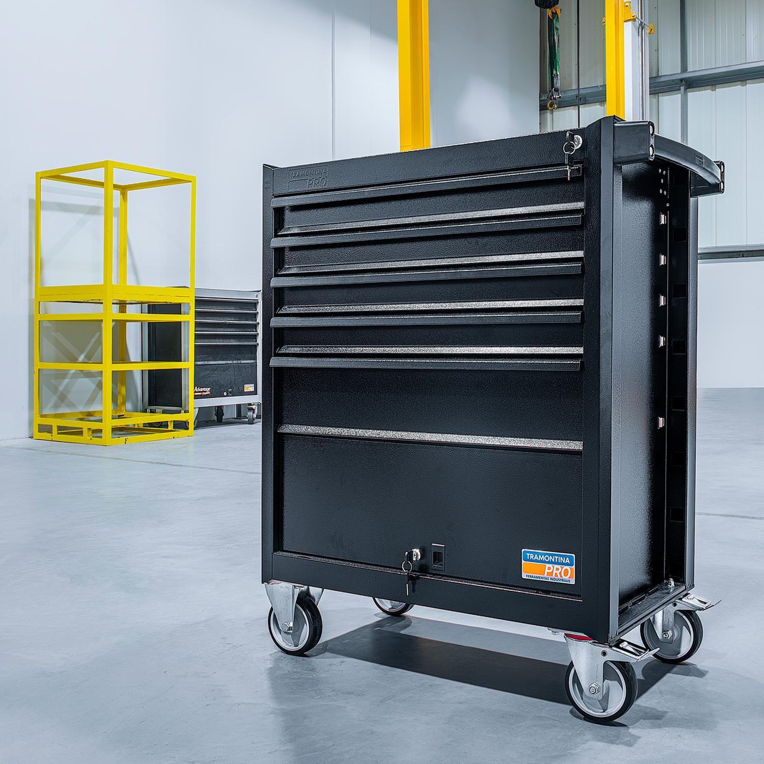 GABINETE 195 HERRAMIENTAS 6 CAJONES TRAMONTINA PRO-2