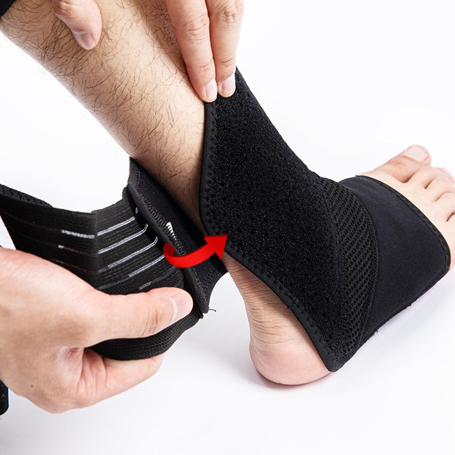 Tobillera Ajustable - Negro L/Derecho-2
