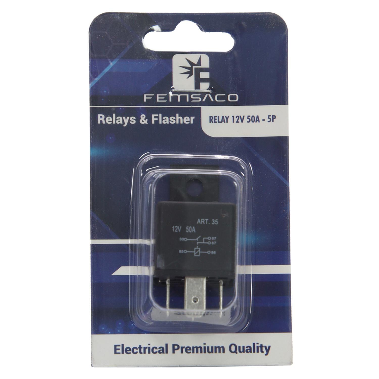 Relay 12V 50A 5P-3
