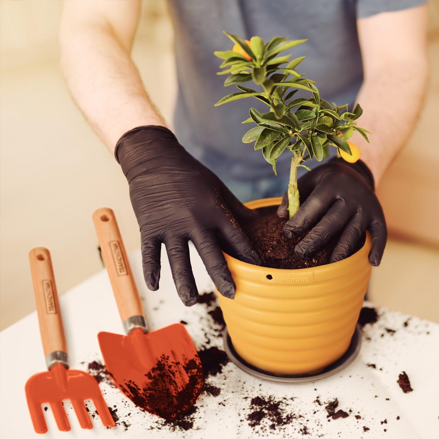 Kit Para Jardin De 3 Piezas Con Mango Madera Tramontina-4