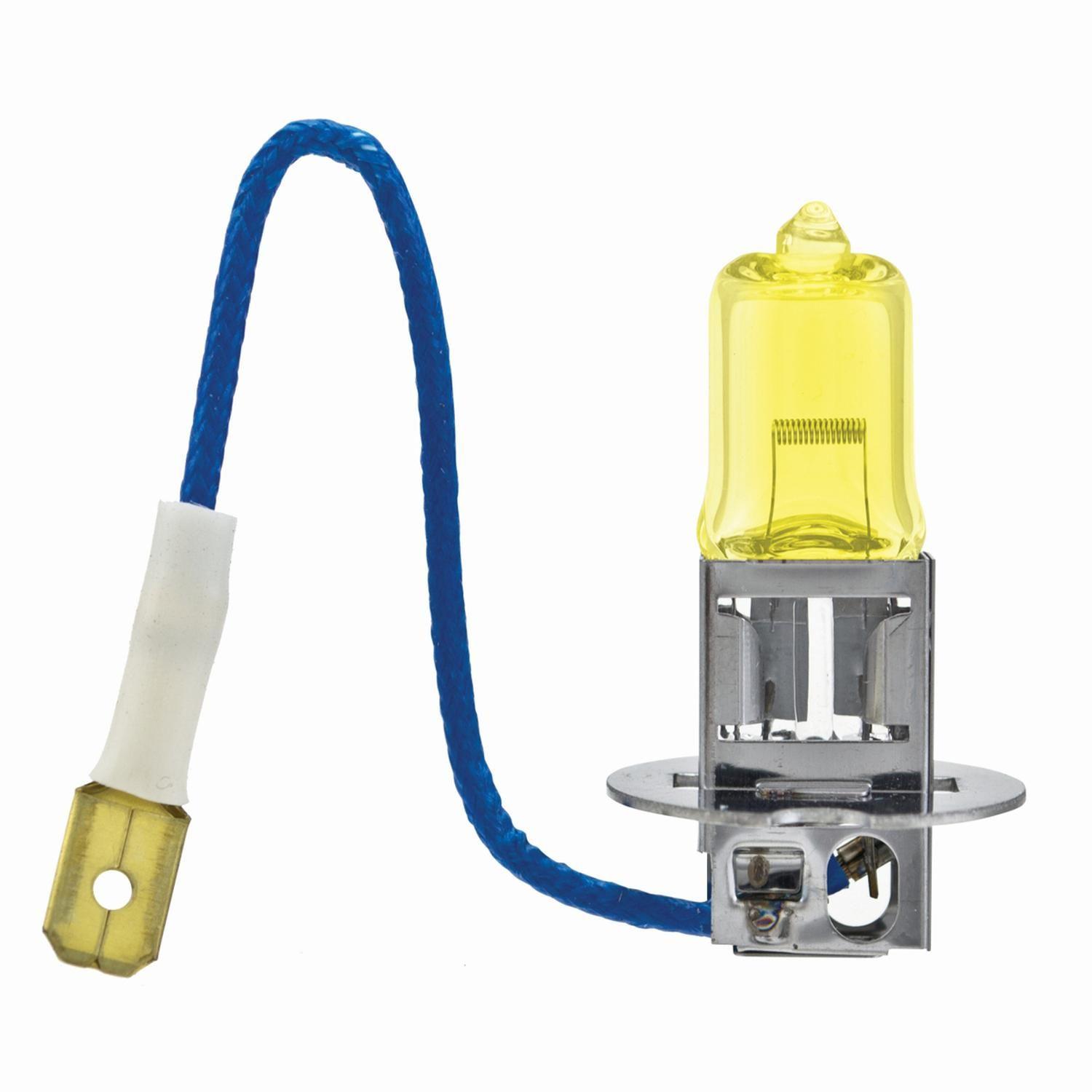 Ampolleta Halógena H3 12V 55W Pk22S T3.25 Amarilla-0