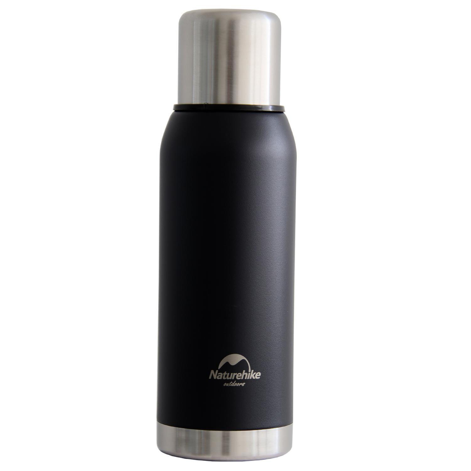 Botella Outdoor Naturehike (Termo) Q-9H Negra 1000ML-0