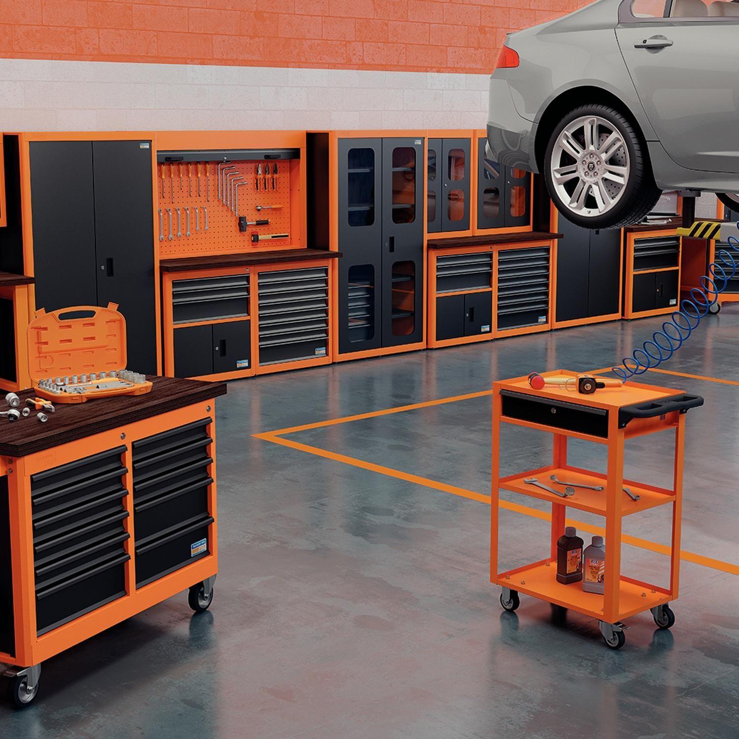 CARRO PARA HERRAMIENTAS 1 CAJON TRAMONTINA PRO-3