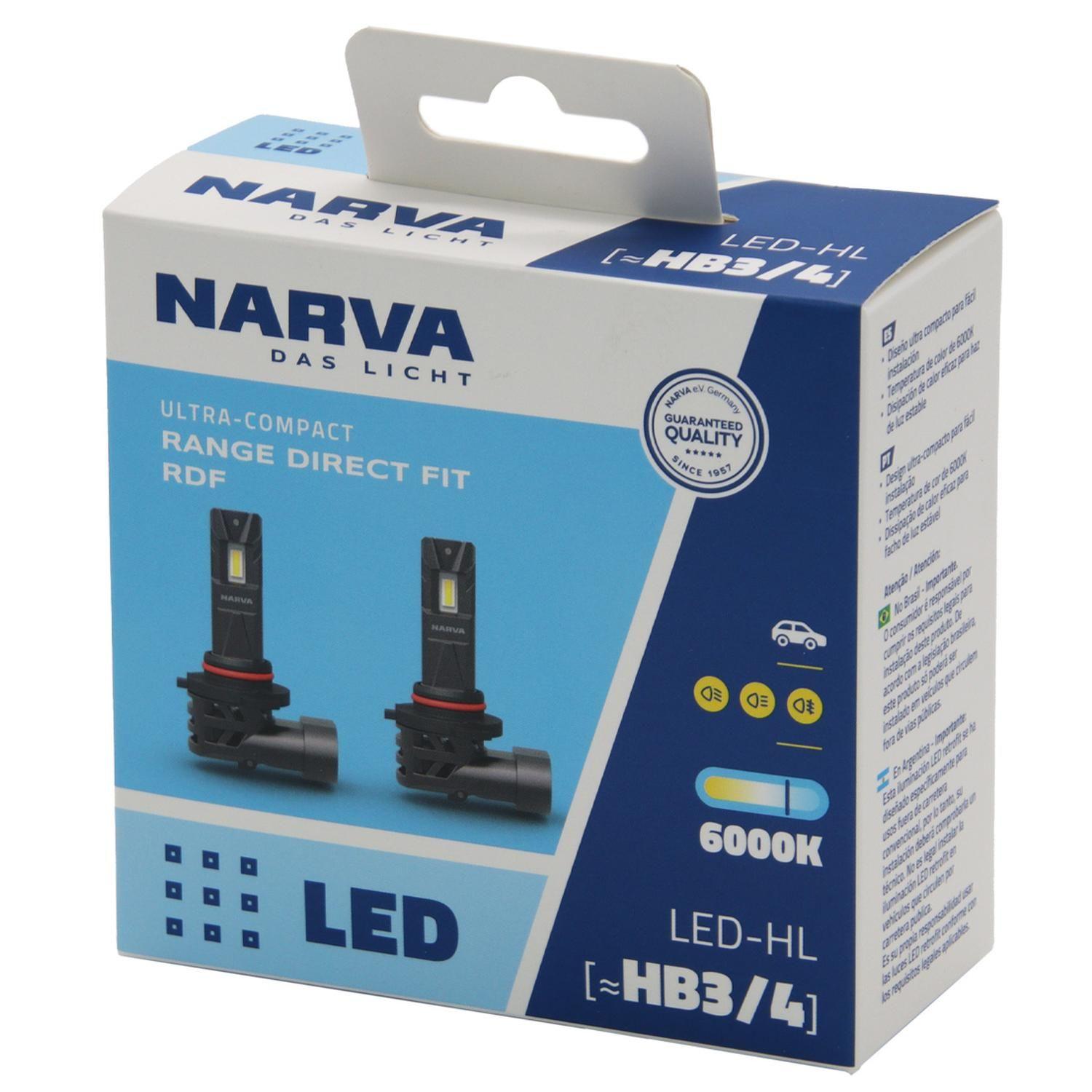 AMPOLLETA LED HB3/4 12V 20W-RDF COMPACTA NARVA-2