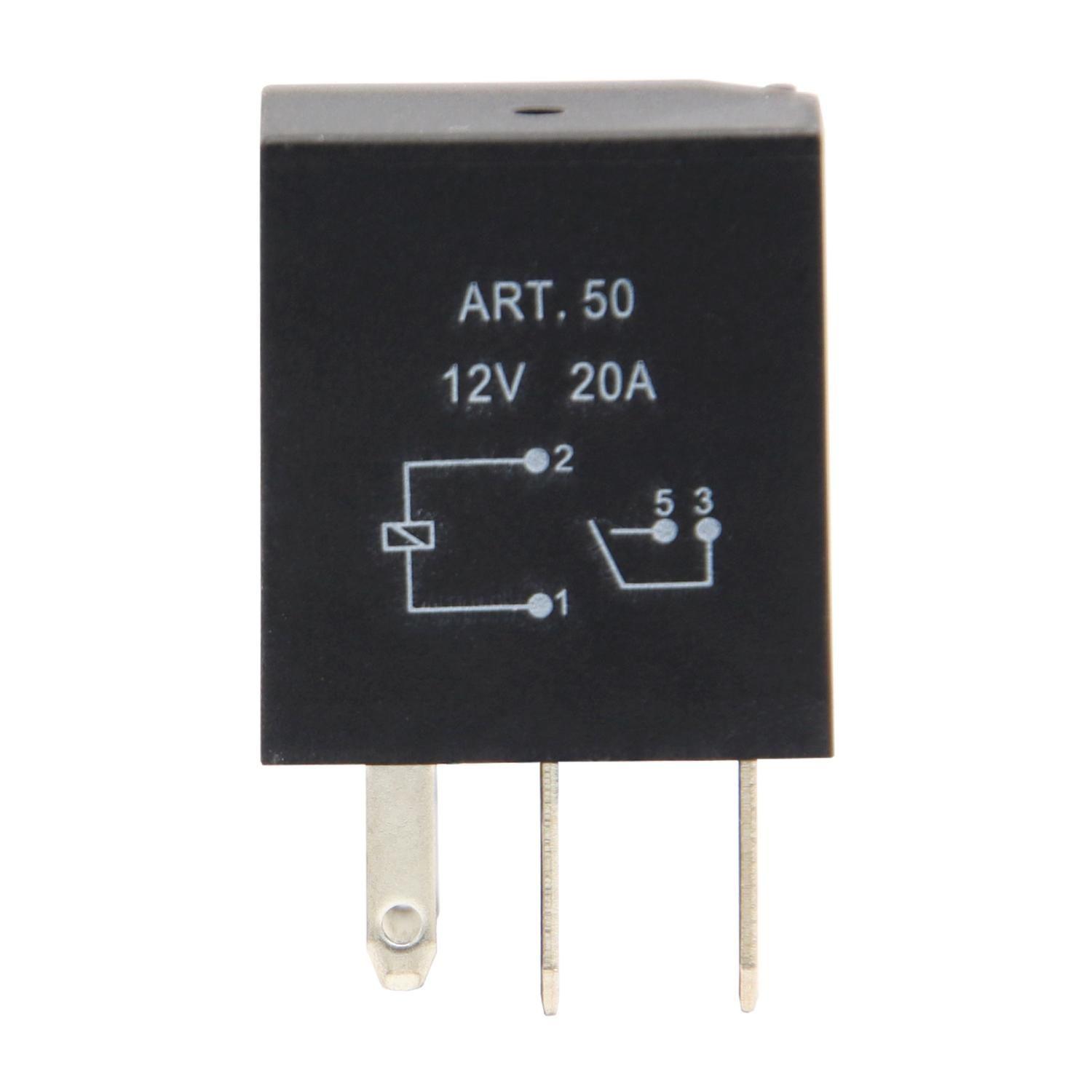 Micro Relay 12V-20A 4P-0