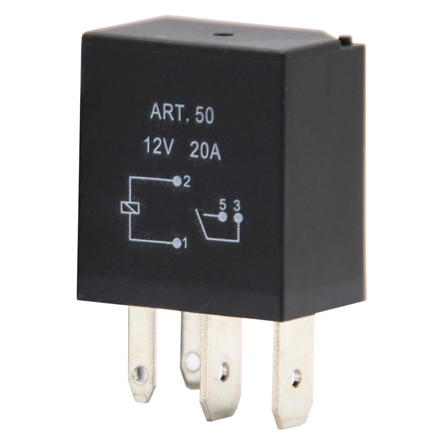 Micro Relay 12V-20A 4P-1